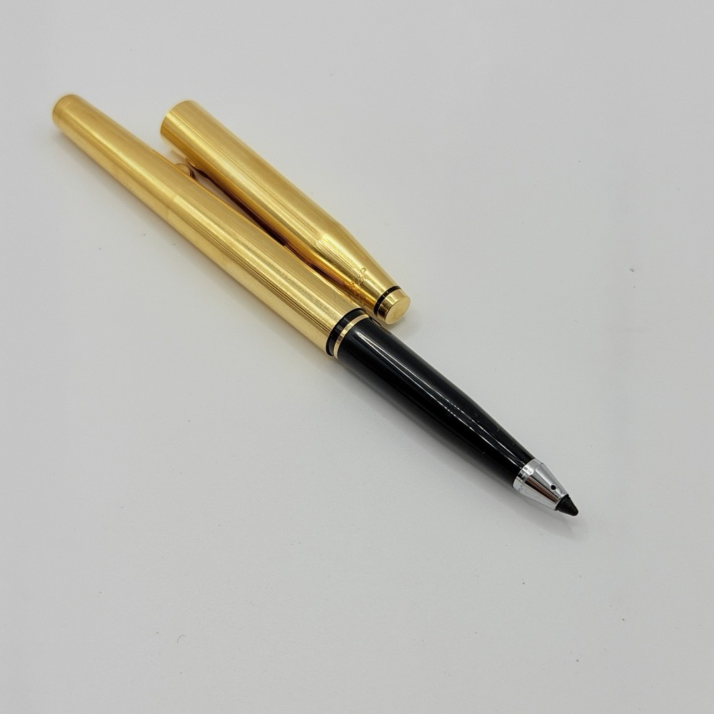 Cross Cap and Barrel 1/20 18k Rolled Gold Felt Tip Pen Ireland Vintage